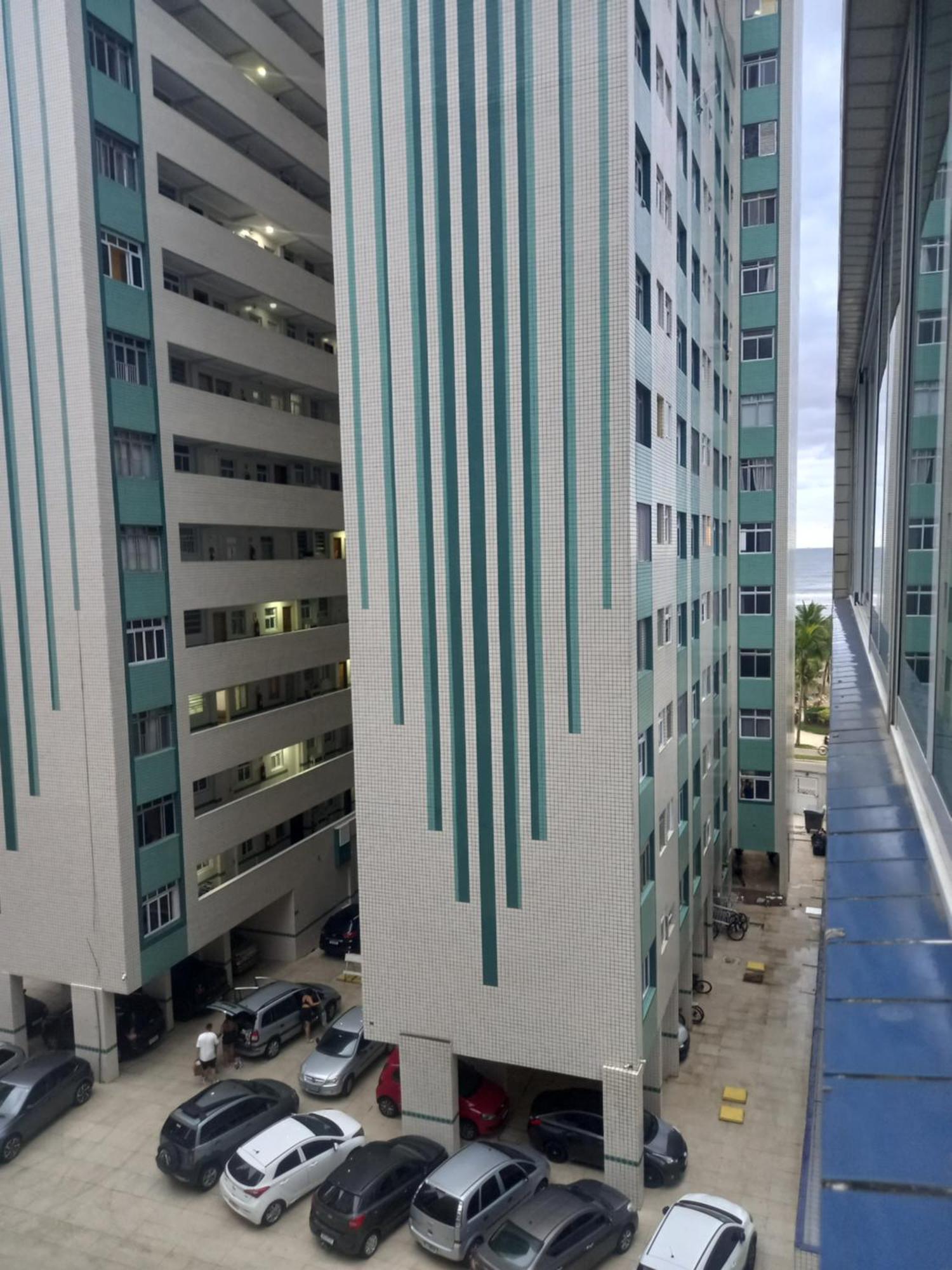 Kit-Nete Edificio Augustus II Praia Grande (Santos) Exterior foto